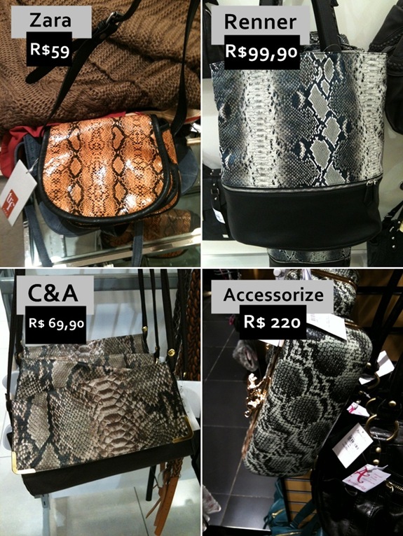 Estampa de Cobras nas roupas e acessórios – Boas opções para montar looks na moda. Foto: MariaVitrine @RafaRonconi sneak_print_moda_roupas_preco_3