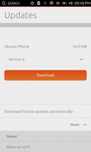 gestione degli aggiornamenti Over-The-Air di Ubuntu Touch