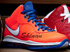 hardwood lebron8 orange 01 First Look at Nike LeBron X Low   Cavs Hardwood Classic?! 