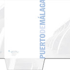 Carpeta porta-documentos de lujo con acabado en plata mate