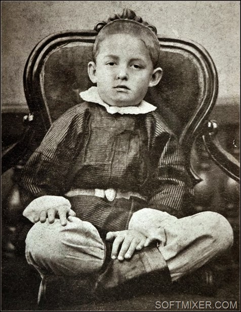 Циолковский в возрасте 5 лет