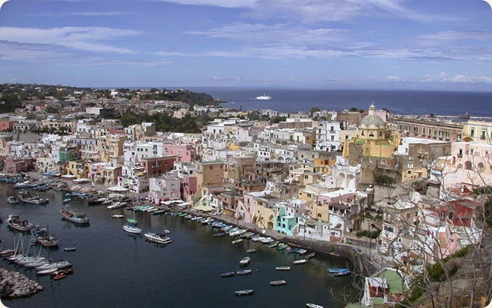 procida panorama procida panorama