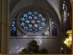 Toledo, cathedral glass N