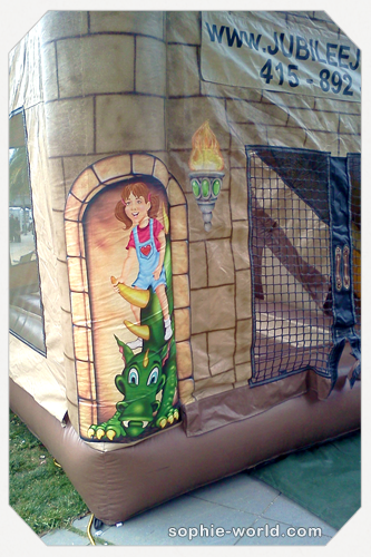 Bounce house castle