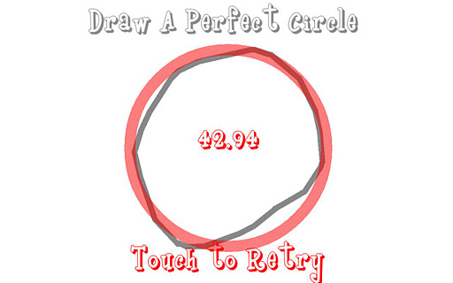 Draw A Perfect Circle+
