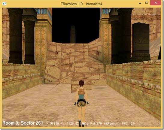 TR4 file textured correctly TR4 file textured correctly