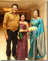 KS Ravikumar wife Karpagam at Sneha & Prasanna Reception Stills