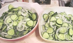 B.B pickles w Kosher salt