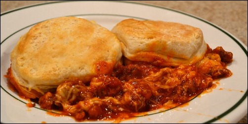 upside-down pizza casserole