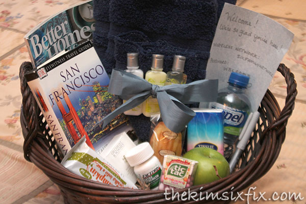 Guest Welcome Basket