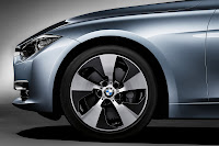 BMW ActiveHybrid 3: Special wheel design (10/2011)