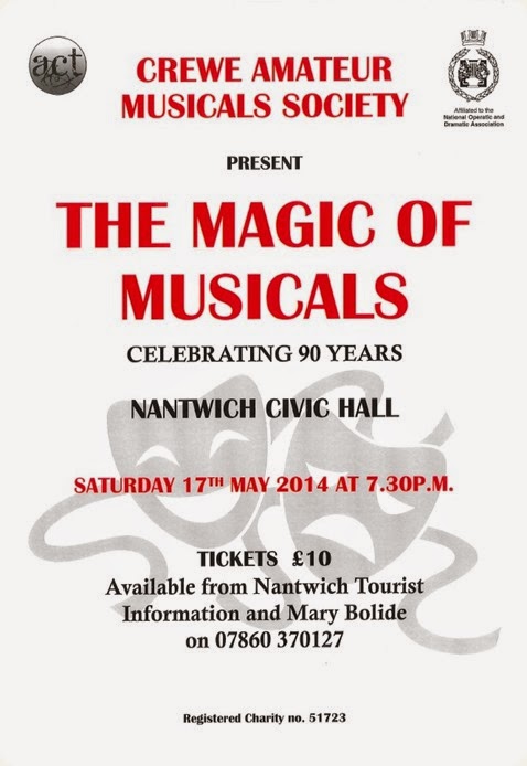 The Magic of Musicals - Sat 17-5-14 - poster