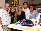 Harry Saltzgaver, editor of the Long Beach Gazette, Nancy Foster, wife of Long Beach Mayor Foster, Judy Seal, Executive Director of the Long Beach Education Foundation and Renny Chu, Administrative Assistant to the office of the LBUSD Superintendent and Susan Tanaka, PTA parent and committee member pose at the Progressive Dinner Party Long Beach fundraiser for the Save LBUSD Middle School Sports campaign. Harry Saltzgaver, editor of the Long Beach Gazette, Nancy Foster, wife of Long Beach Mayor Foster, Judy Seal, Executive Director of the Long Beach Education Foundation and Renny Chu, Administrative Assistant to the office of the LBUSD Superintendent and Susan Tanaka, PTA parent and committee member pose at the Progressive Dinner Party Long Beach fundraiser for the Save LBUSD Middle School Sports campaign.