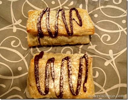 Chocolate Filled Puff Pastries