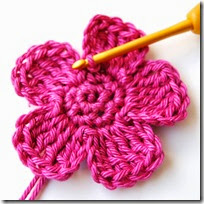 simply crocheted flower