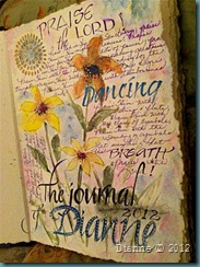 Dianne art journal1