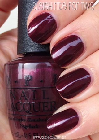 OPI Sleigh Ride for Two 
