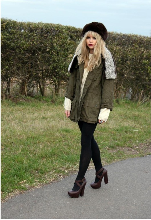 Faux Fur Collar Utility Jacket, £48, Dorothy’s Wardrobe Faux Fur Collar Utility Jacket, £48, Dorothy’s Wardrobe