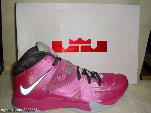 LeBron8217s Nike Zoom Soldier VII 8220Think Pink8221 599264600