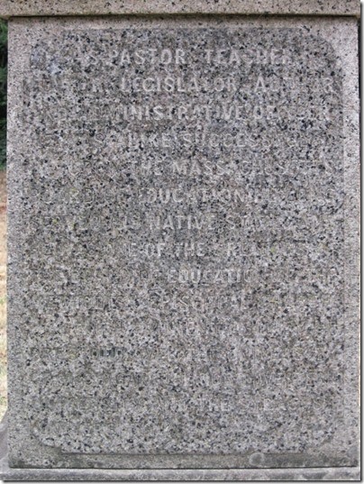 IMG_8383 Reverend Erastus O. Haven Tombstone at Lee Mission Cemetery in Salem, Oregon on August 12, 2007