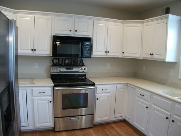 Love my new white kitchen.