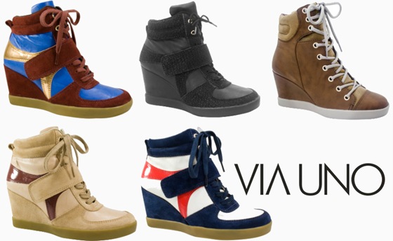 Via Uno lança sua linha de Sneakers para o Inverno 2012. via-uno-sneakers