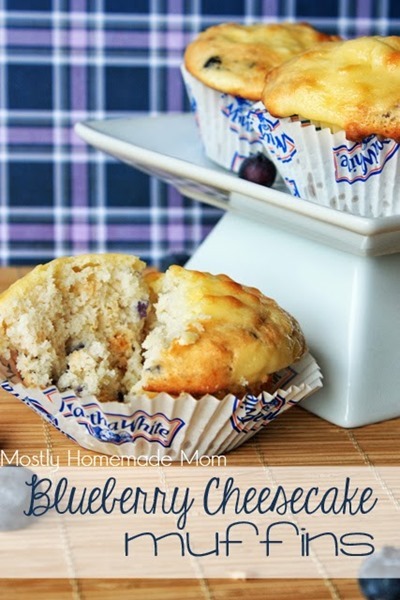 Blueberry Cheesecake Muffins 1