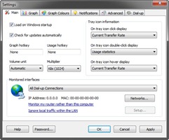 NetWorx, software gratis untuk memonitor quota internet