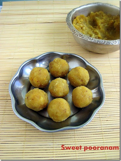 sweet pooranam