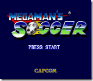 Mas é "Mega Man Soccer" ou "Mega Man's Soccer"?... vai entender...