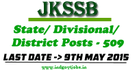 JKSSB-Jobs-2015