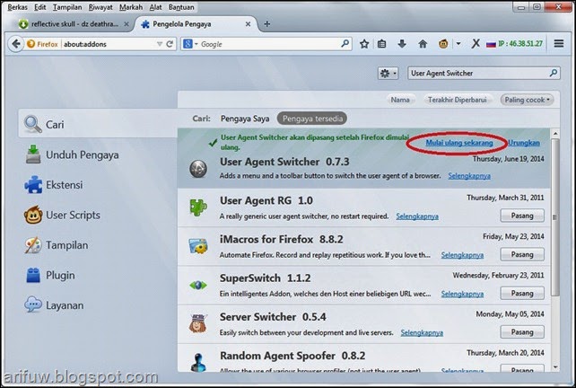 user agent switcher addon install 2 user agent switcher addon install 2