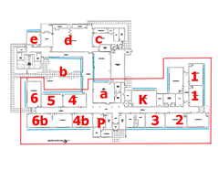 c0 This is an floor plan of Vernondale Elementary School on Watkins Road in Millcreek, PA. Click to enlarge.