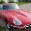 Jaguar E-Type Serie 2 FHC. Eigentümer: Thomas Stromski. Jaguar XK-E, with Head-Light-Cover Kit. The Head-Lamp-Cover Conversion Kit made by designer Stefan Wahl in the tradition of Malcolm Sayer. / Jaguar E-Type mit Scheinwerferabdeckungen, designed und hergestellt von Designer Stefan Wahl in der Tradition von Malcolm Sayer.