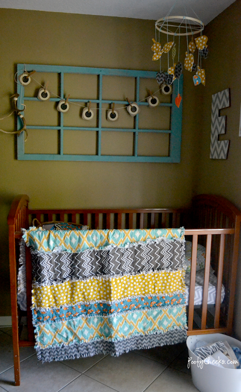 Rustic Woodland Nursery #boynursery #decor