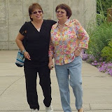 Pam and Bonnie at Phipps Conservatory.