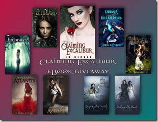 Claiming Excalibur giveaway
