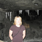 Rachael in the Krakow salt mine.JPG