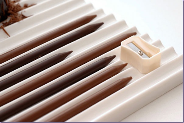 Lápis-Chocolate-Apontador Lápis-Chocolate-Apontador