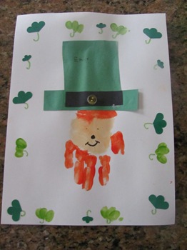 Leprechaun Handprint