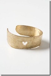 Heart Birch Cuff Anthropologie Heart Birch Cuff Anthropologie