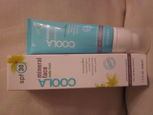 Coola SPF 30 Matte Finish Cucumber Natural Mineral Sunblock ($36)