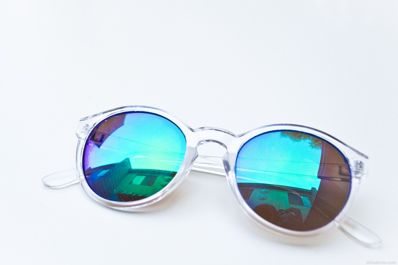 Asos Mirrored Sunglasses 