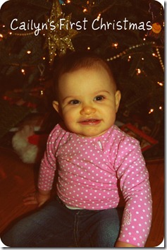 Cailyn's First Christmas 1