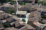 Montpeyroux vu du ciel