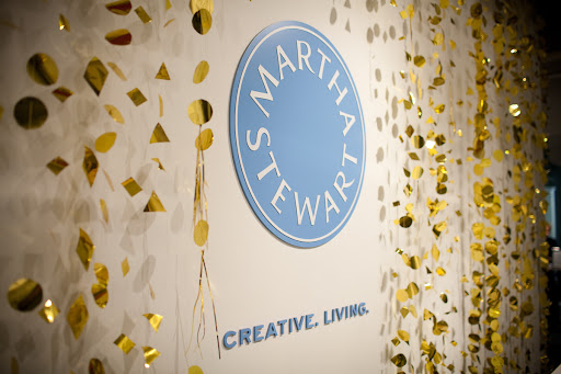 A glittery entrance to our offices and the party. Garland design by Ashley Meaders.