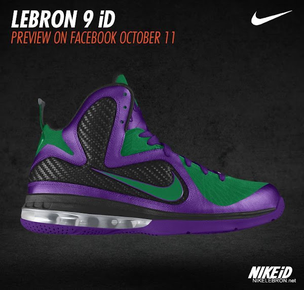 Nike LeBron 9 iD Six More Example Colorways