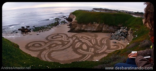 desenhando na areia desbaratinando (2) desenhando na areia desbaratinando (2)