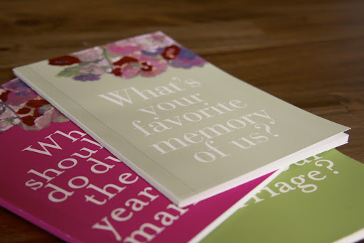 A trio of the books, which were developed from an idea in a Good Things story that ran in Martha Stewart Weddings a few years back. A trio of the books, which were developed from an idea in a Good Things story that ran in Martha Stewart Weddings a few years back.