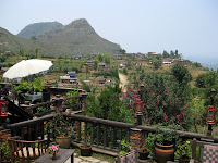 Afternoon beers at the Old Inn - Bandipur